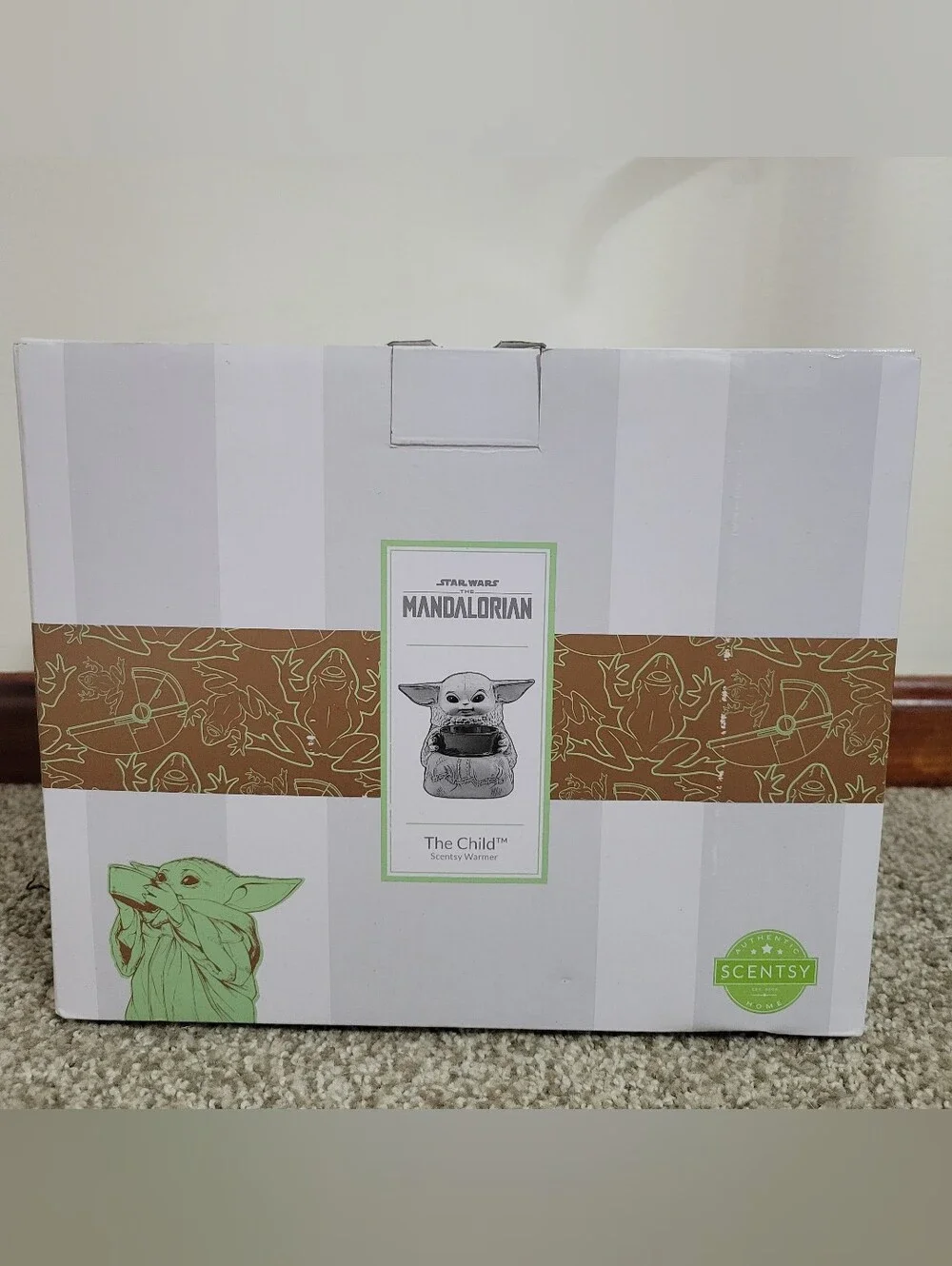 NIB Scentsy Wax Warmer Star Wars The Child (Grogu) The Mandalorian Baby Yoda